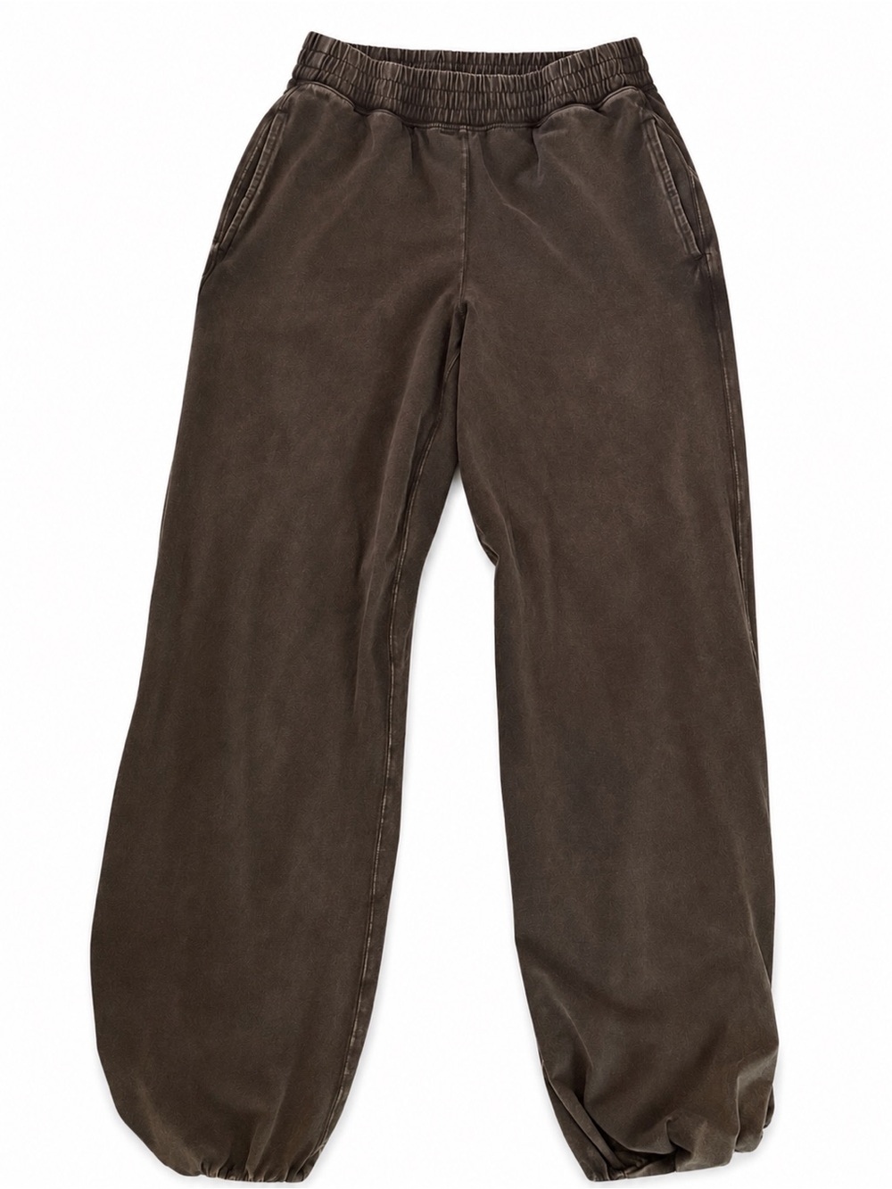 Free People Movement 2pc Set S Black Logo Jersey Top & Jogger Pants Pockets - Picture 4 of 5